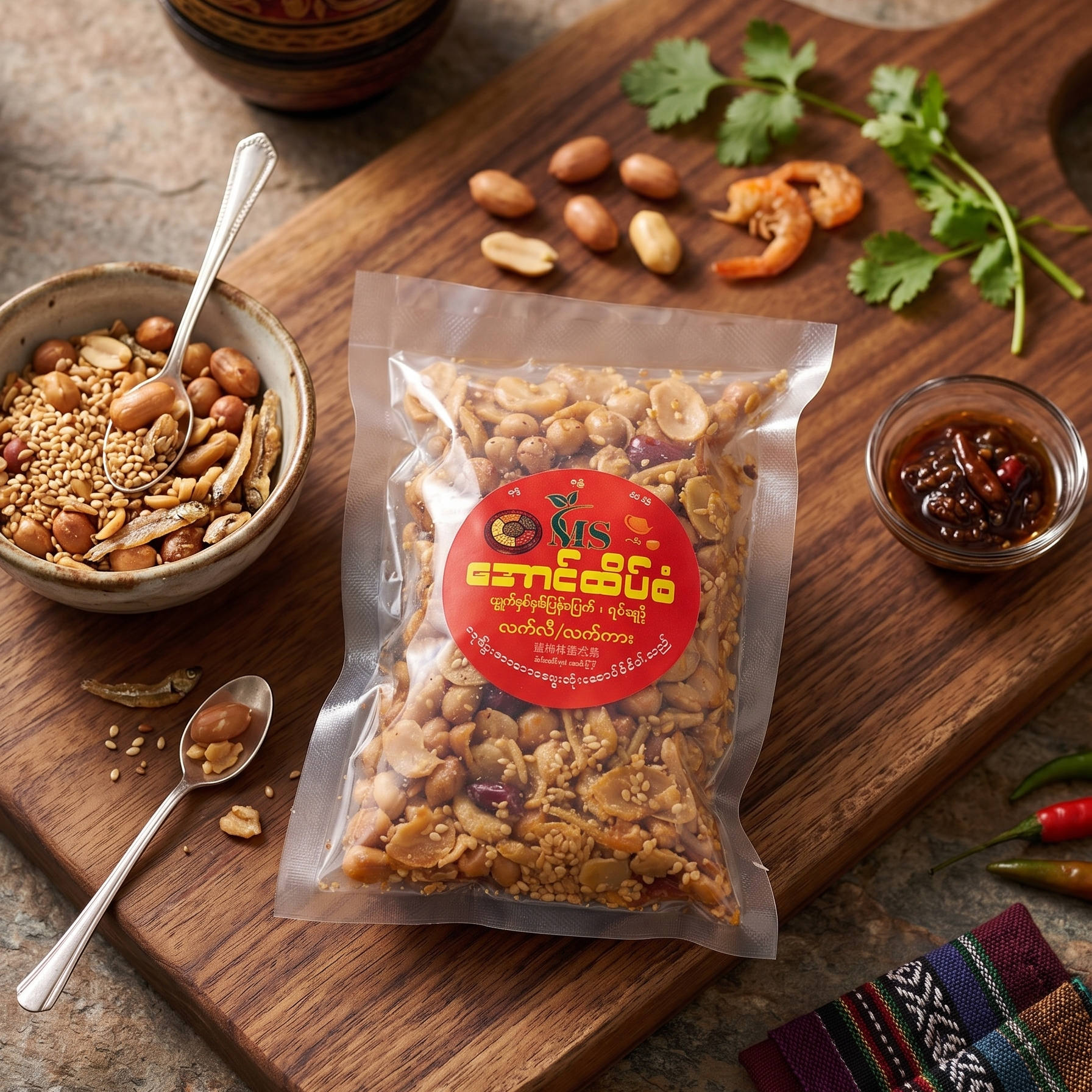 အောင်ထိပ်စံ ပဲကြော် (150g)