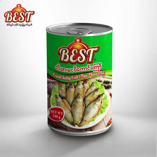 BEST ငါးဖားမ ငါးပိကောင်ကြော် (190g)